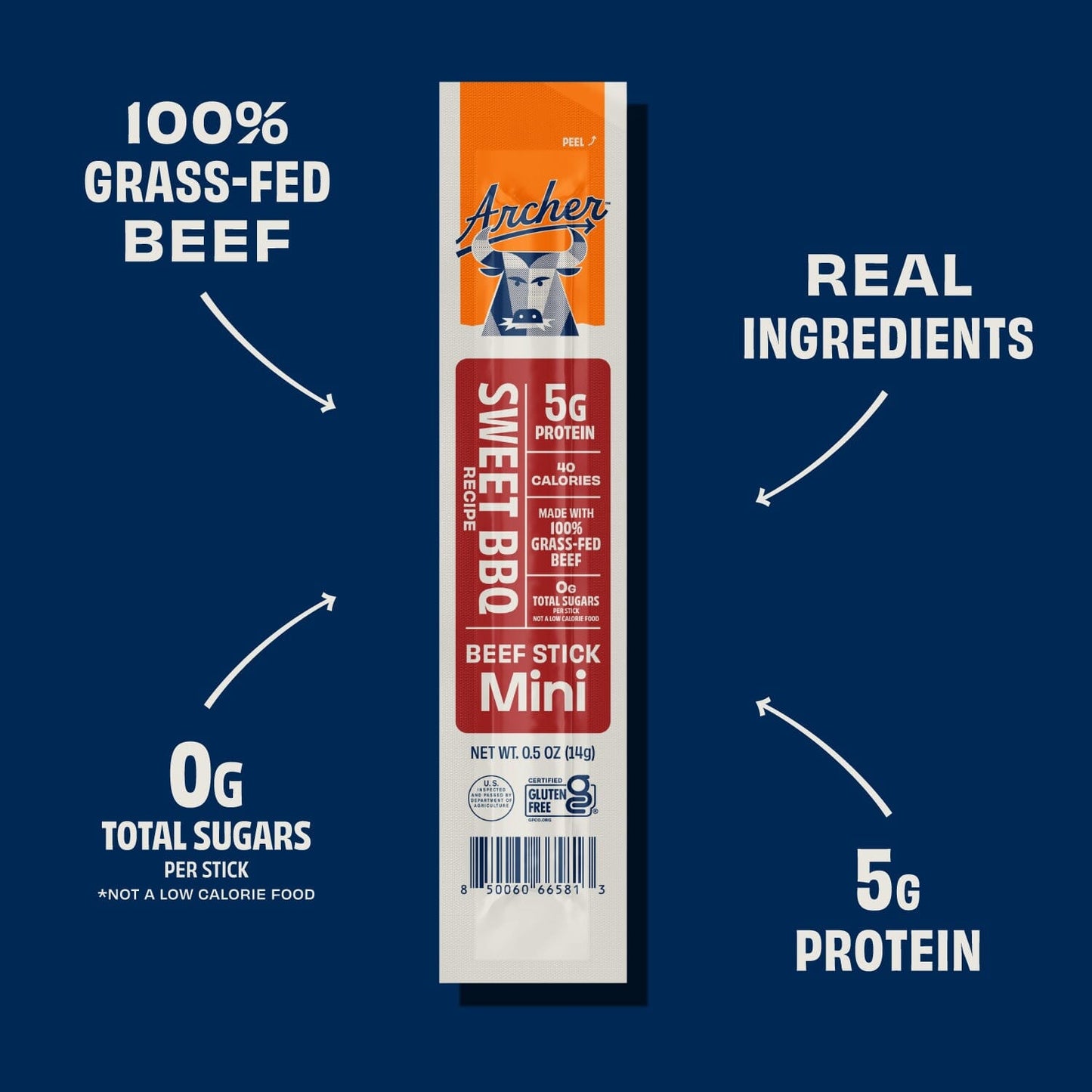 Sweet BBQ Beef Mini Sticks
