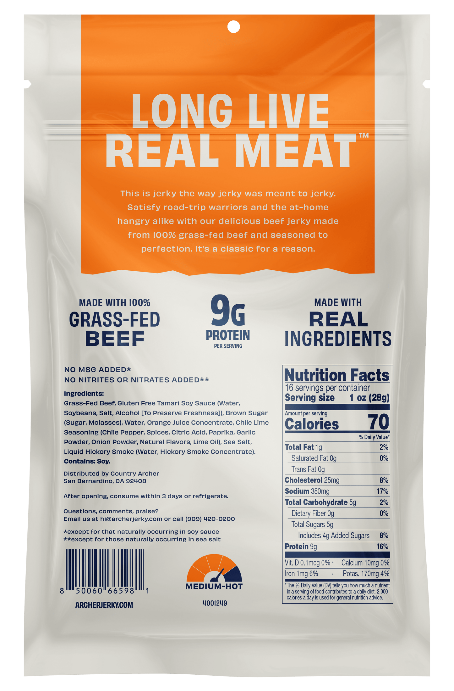 Chile Lime Beef Jerky