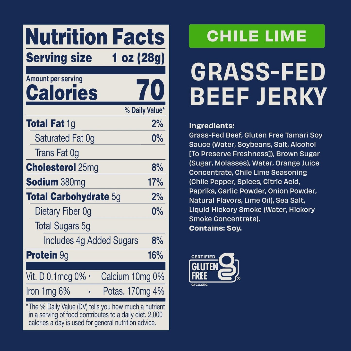 Chile Lime Beef Jerky