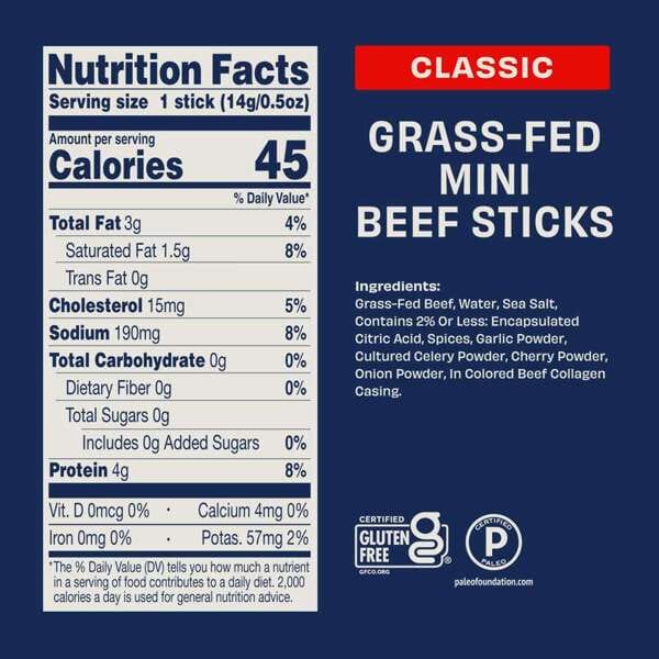Classic Beef Mini Sticks