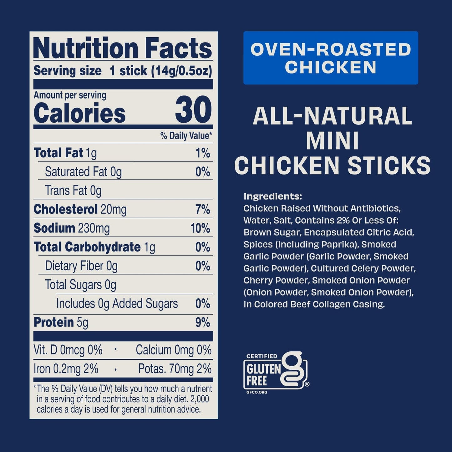 Oven-Roasted Chicken Mini Sticks